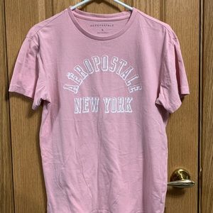 Pink Aeropostale Tee, Men Size S